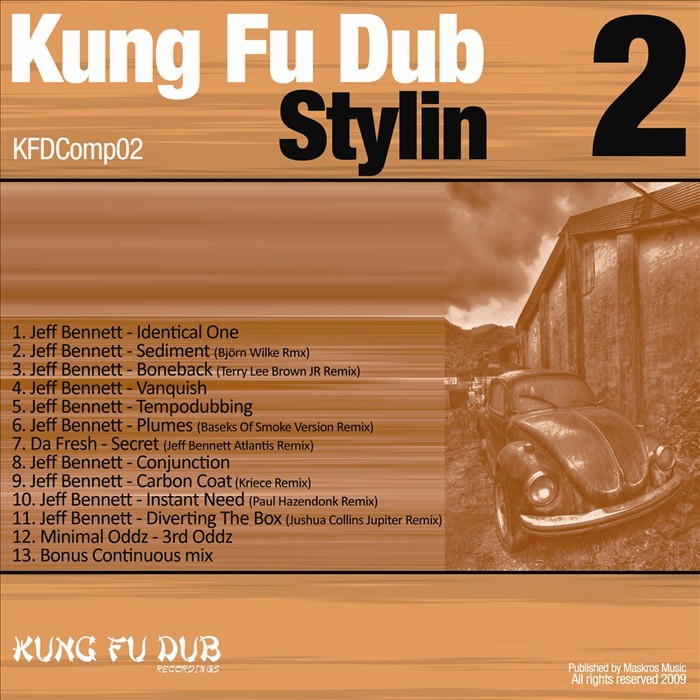 BENNETT, Jeff/VARIOUS - Kung Fu Dub Stylin 2