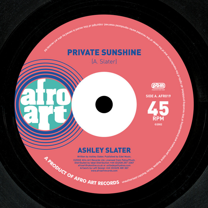 SLATER, Ashley - Private Sunshine