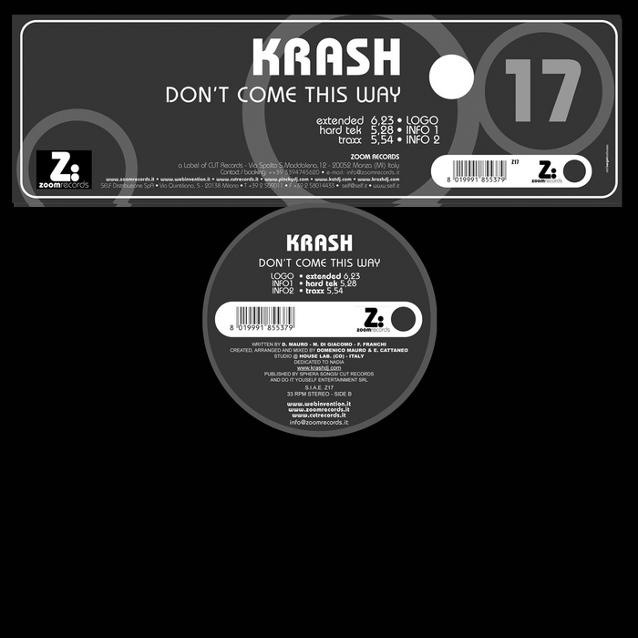 KRASH - Don't Come This Way