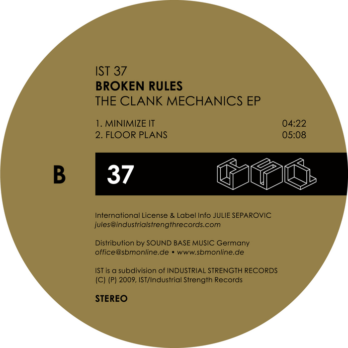 BROKEN RULES - The Clank Mechanics EP