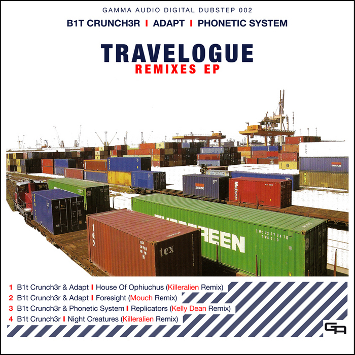 B1T CRUNCH3R/ADAPT/PHONETIC SYSTEM - Travelogue EP (remix)