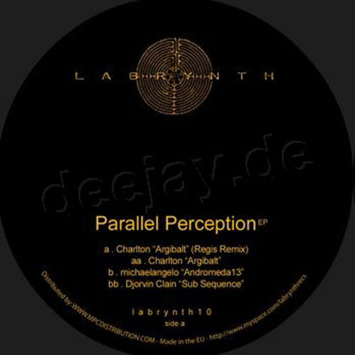 REGIS/MICHAELANGELO/CHARLTON/DJORVIN CLAIN - Parallel Perception EP