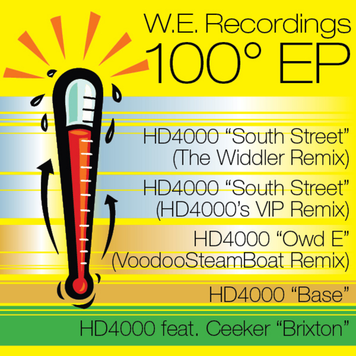 HD4000/THE WIDDLER/VOODOOSTEAMBOAT feat CEEKER - 100° EP