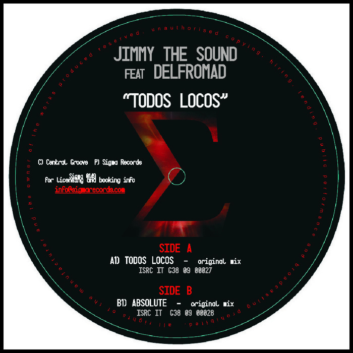 JIMMY THE SOUND feat DELFROMAD - Todos Locos