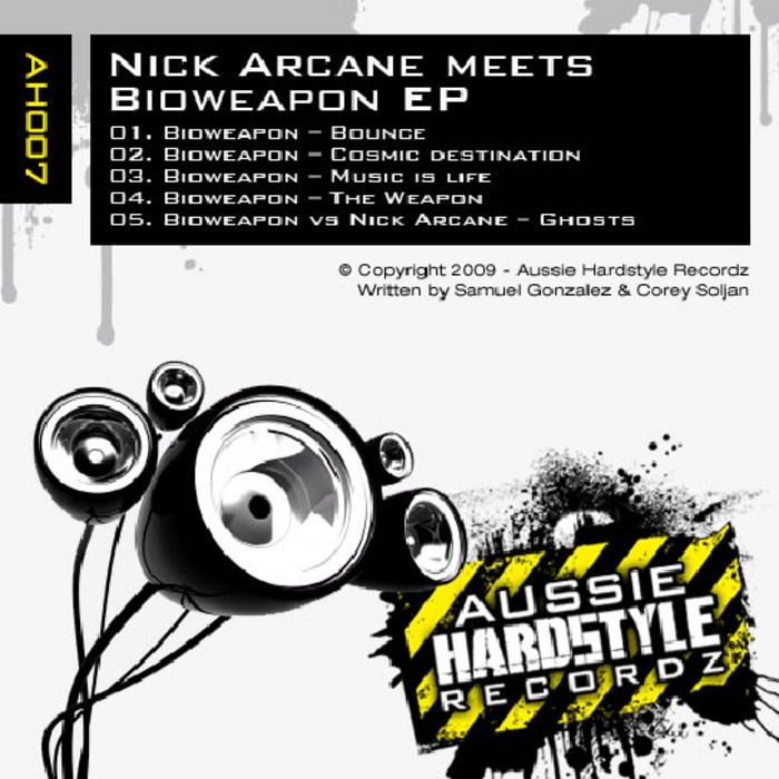 BIOWEAPON/NICK ARCANE - Nick Arcane meets Bioweapon EP