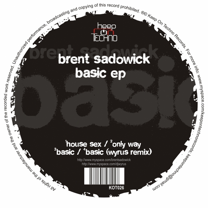 SADOWICK, Brent - Basic EP