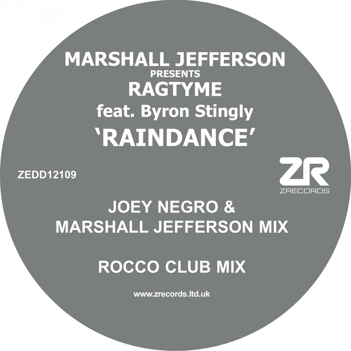 JEFFERSON, Marshall presents RAGTYME feat BYRON STINGLY - Raindance