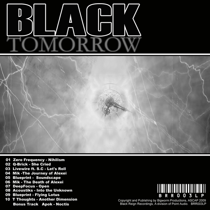 VARIOUS - Black Tomorrow (unmixed tracks)
