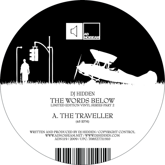 DJ HIDDEN - The Words Below Limited Editions Vinyl Series: Vol 2