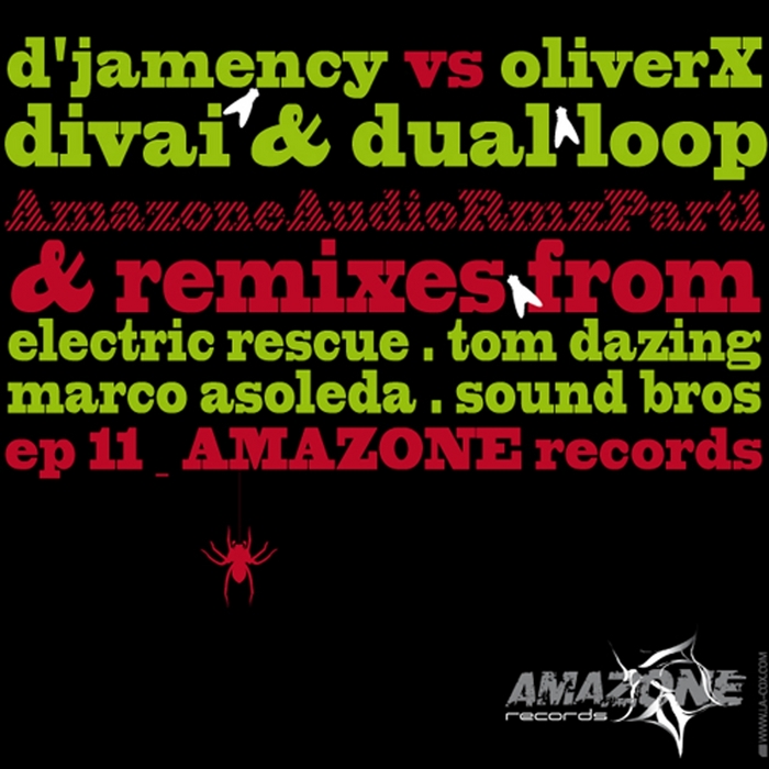 DIVAI/D'JAMENCY vs OLIVER X/DUAL LOOP - Amazone Audio Remixes Part 1 (unmixed tracks)