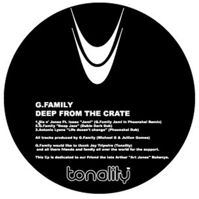 G FAMILY/SIS N JONES - Deep From The Crate