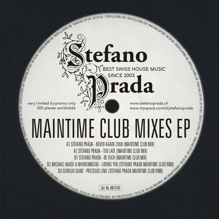 PRADA, Stefano - Maintime Club Mixes EP