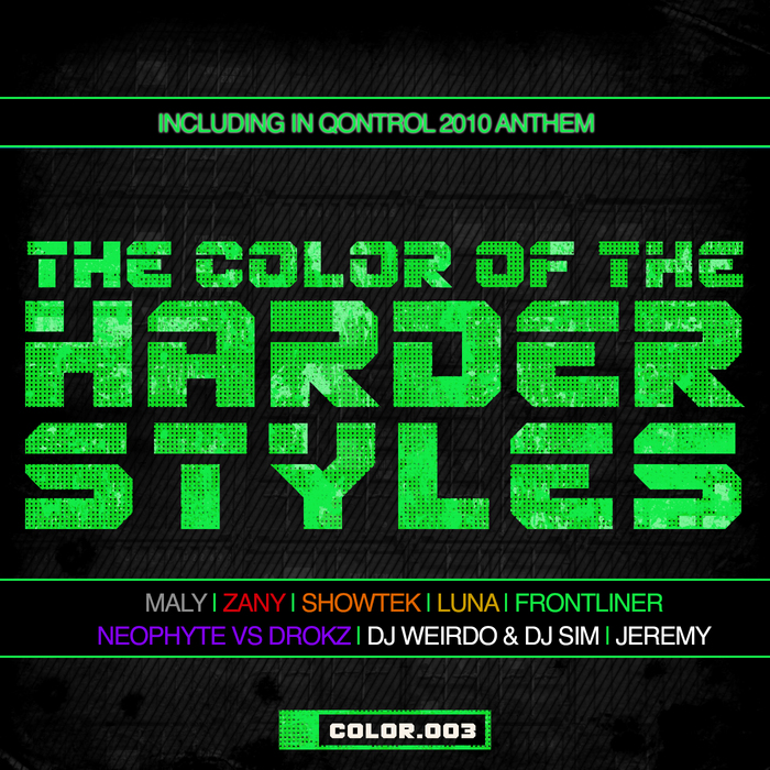 VARIOUS - The Color Of The Harder Styles: COLOR 003