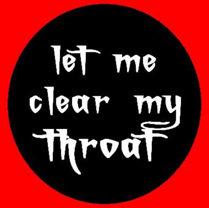 ACTUAL PHANTOM - Let Me Clear My Throat