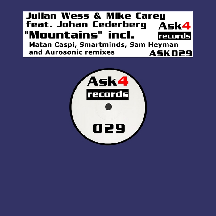 WESS, Julian & MIKE CAREY feat JOHAN CEDERBERG - Mountains