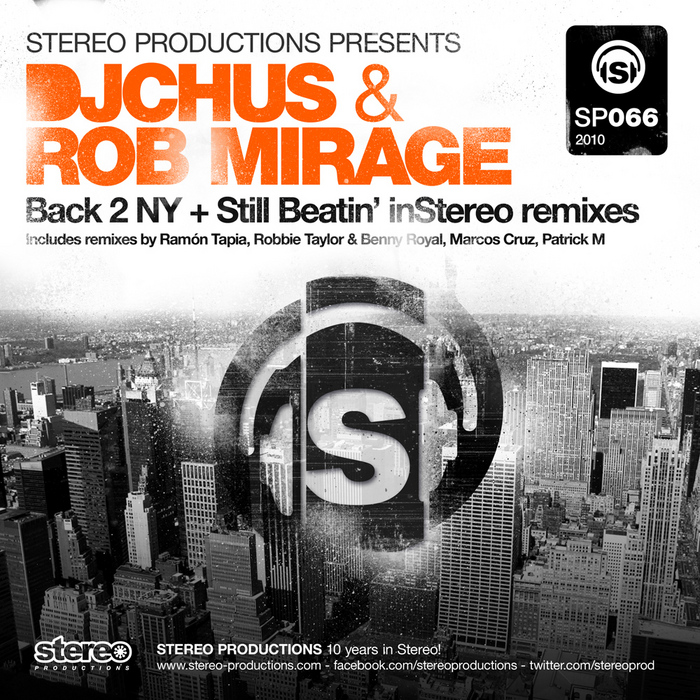 DJ CHUS & ROB MIRAGE - Back 2 NY