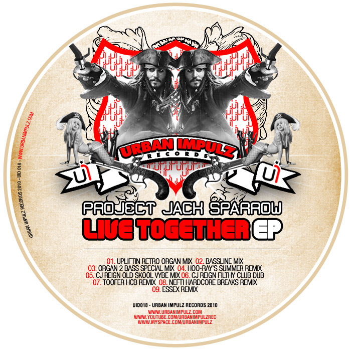PROJECT JACK SPARROW - Live Together EP