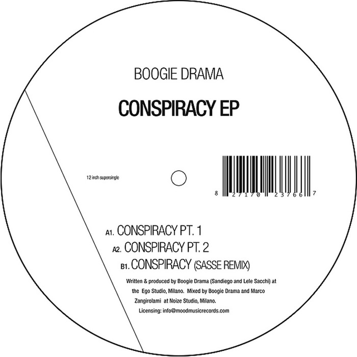 BOOGIE DRAMA - Conspiracy EP