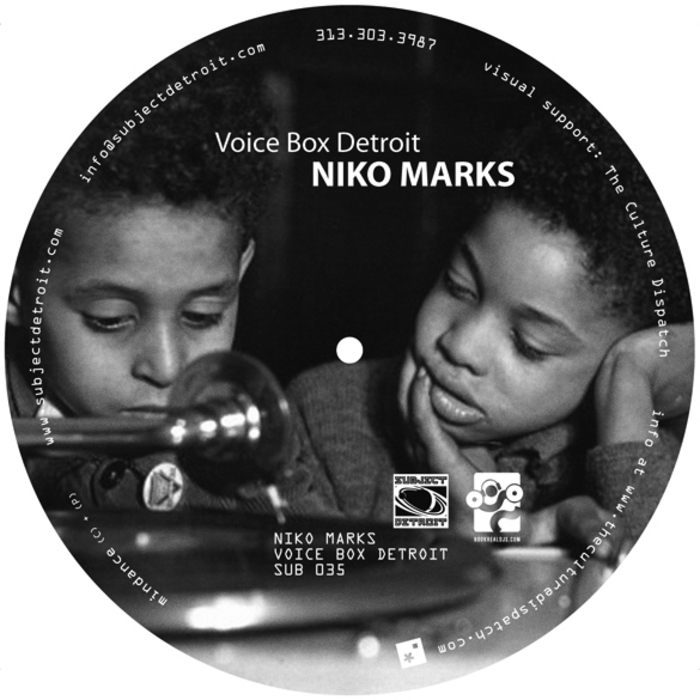 MARKS, Niko - Voice Box Detroit EP