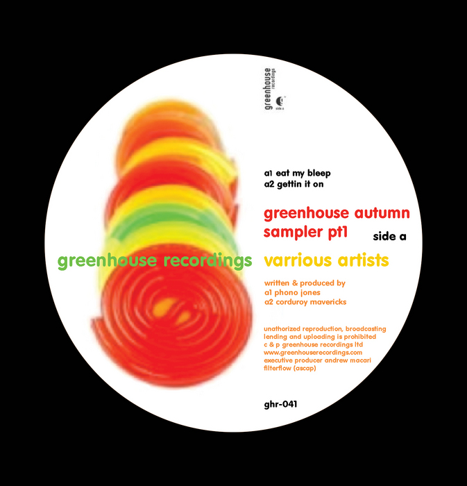 PHONO JONES/CORDUROY MAVERICKS/MEL ROSARIO/FABIO BACCHINI - Autumn Sampler (part 1)