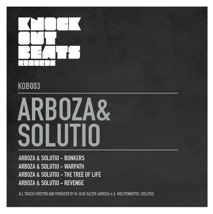 ARBOZA/SOLUTIO - Bonkers EP