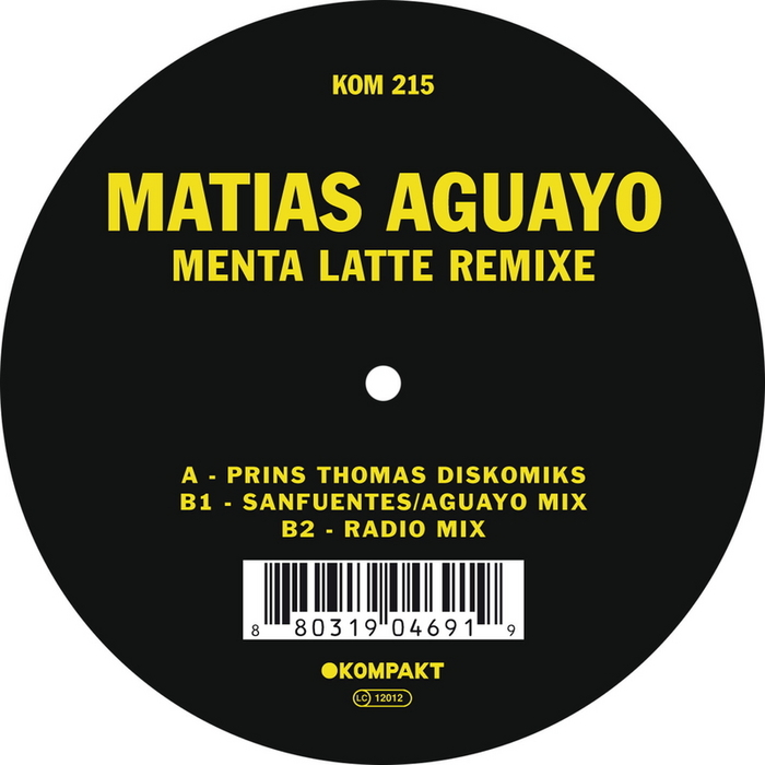 AGUAYO, Matias - Menta Latte Remixe