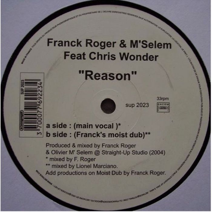 ROGER, Franck with CHRIS WONDER/M SELEM - Reason