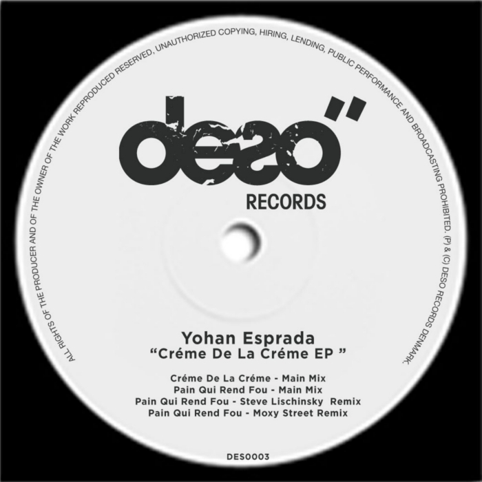 ESPRADA, Yohan - Creme De La Creme EP