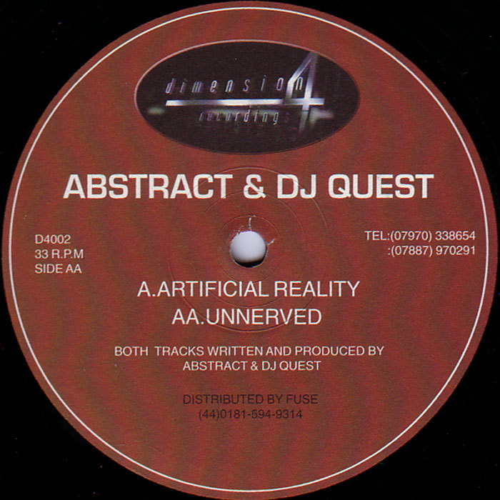 ABSTRACT/DJ QUEST - Artifcial Reality