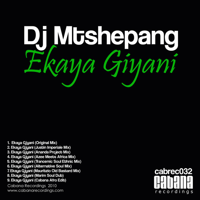 DJ MTSHEPANG - Ekaya Giyani