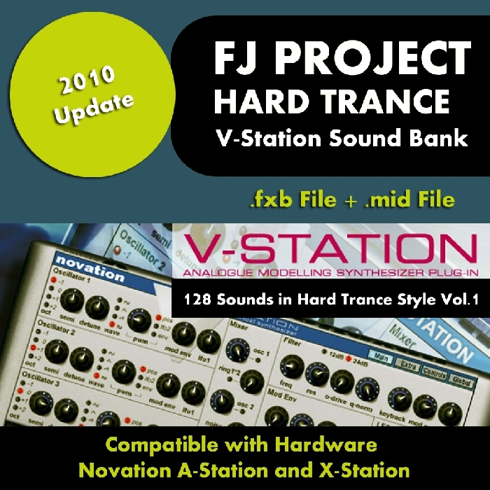 FJ PROJECT - V-Station Sound Bank 2010 Update (Sample Pack)
