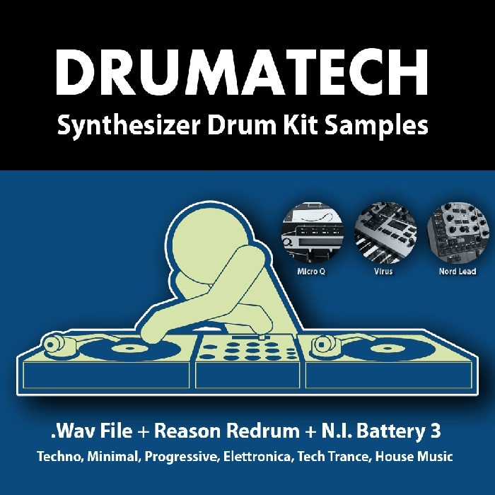 ACID RECORDS - Drumatech: Synthesizer Drum Kit Samples (Sample Pack)