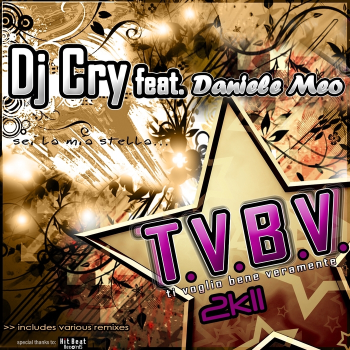 DJ CRY feat DANIELE MEO - TVBV (Ti Voglio Bene Veramente) 2K11
