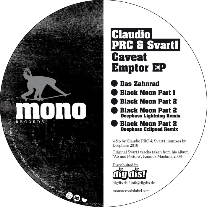 CLAUDIO PRC/SVART1 - Caveat Emptor EP