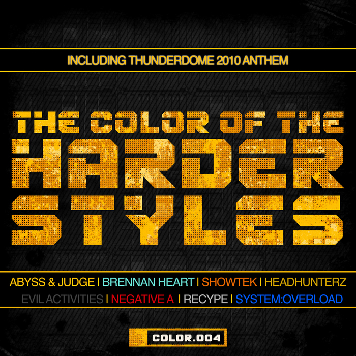 VARIOUS - The Color Of The Harder Styles (Part 4)