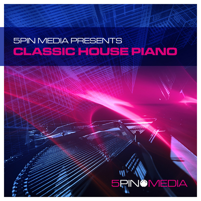 5Pin Media Classic House Piano (Sample Pack WAV/MIDI) at Juno Download