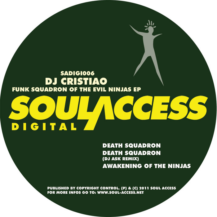 DJ CRISTIAO - Funk Squadron Of The Evil Ninjas EP