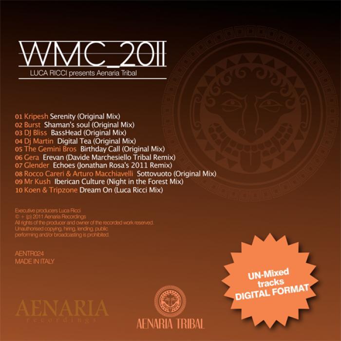 VARIOUS - Luca Ricci Presents WMC 2011 Aenaria Tribal