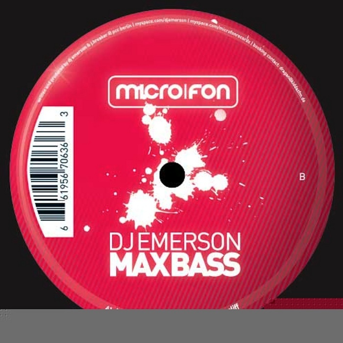 DJ EMERSON - Max Bass EP