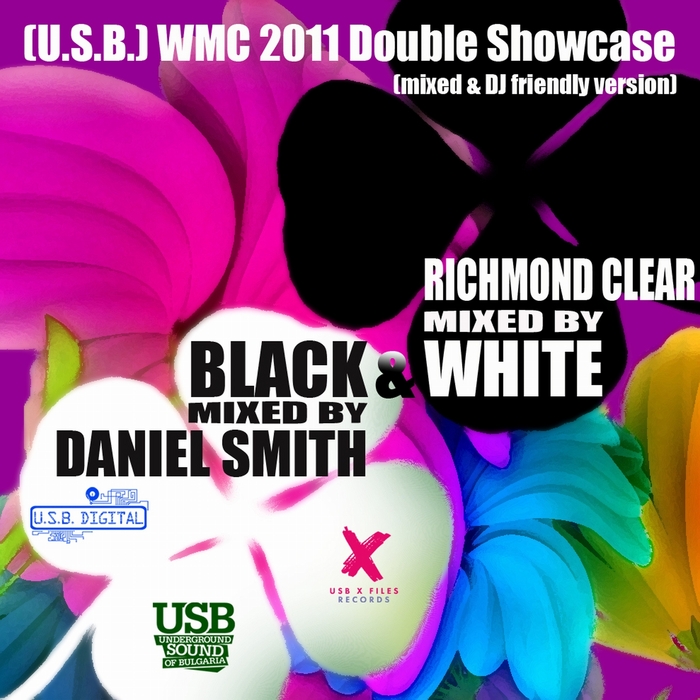 RICHMOND CLEAR & DANIEL SMITH/VARIOUS - WMC 2011 Double Showcase (White Mixed By Richmond Clear: Black Mixed By Daniel Smith) (unmixed tracks)