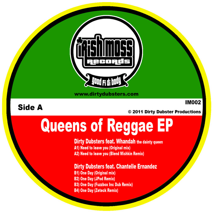 DIRTY DUBSTERS feat WHANDAH/CHANTELLE ERNANDEZ - Queens Of Reggae EP