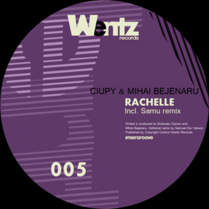 CIUPY & MIHAI BEJENARU - Rachelle EP