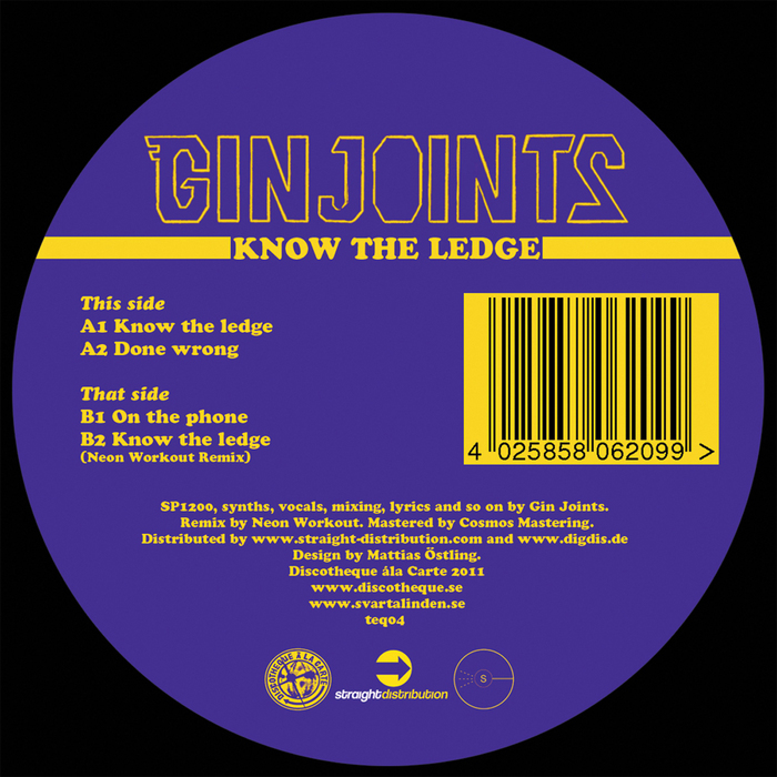 GIN JOINTS - Know The Ledge
