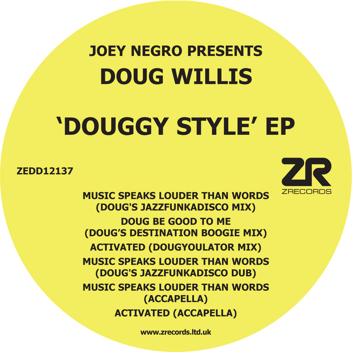 NEGRO, Joey presents DOUG WILLIS - Douggy Style EP