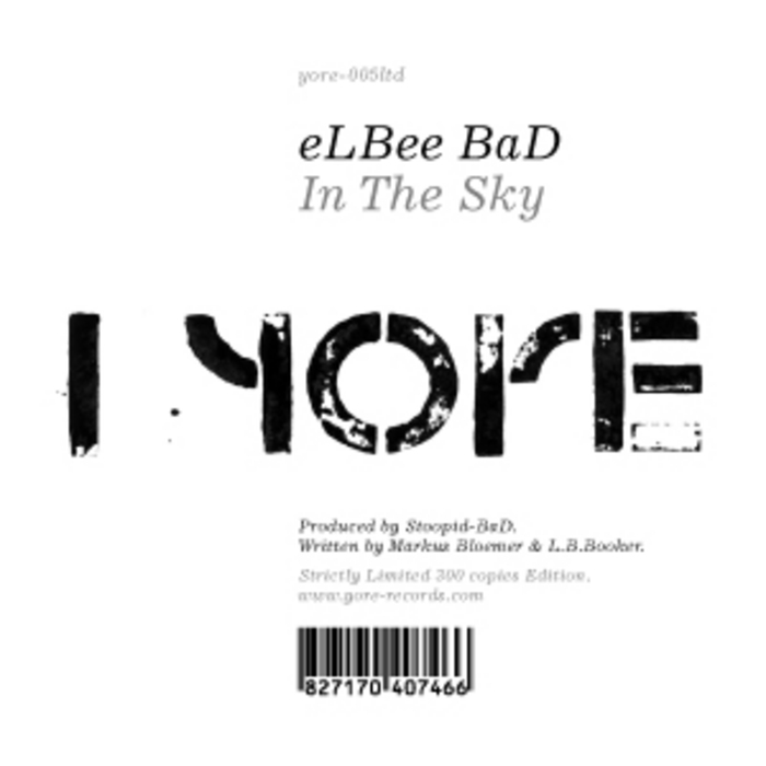 ELBEE BAD - In The Sky