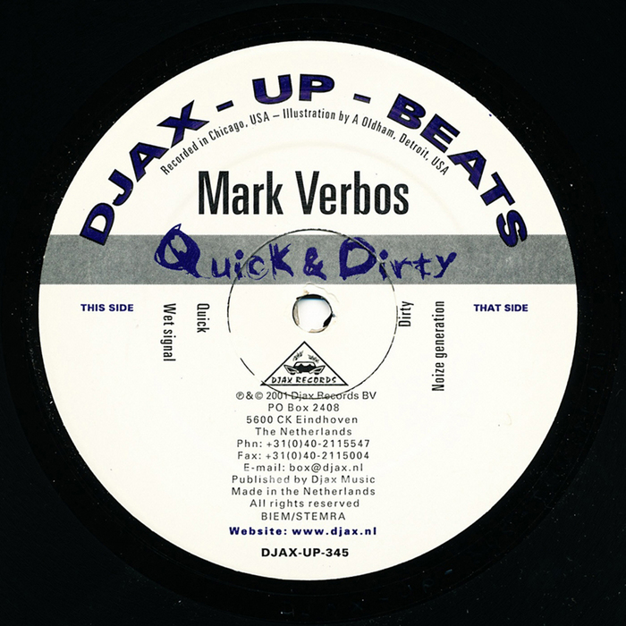 MARK VERBOS - Quick & Dirty