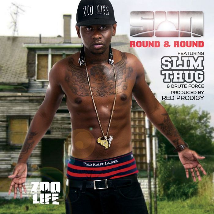 SUN feat SLIM THUG & BRUTE FORCE - Round & Round