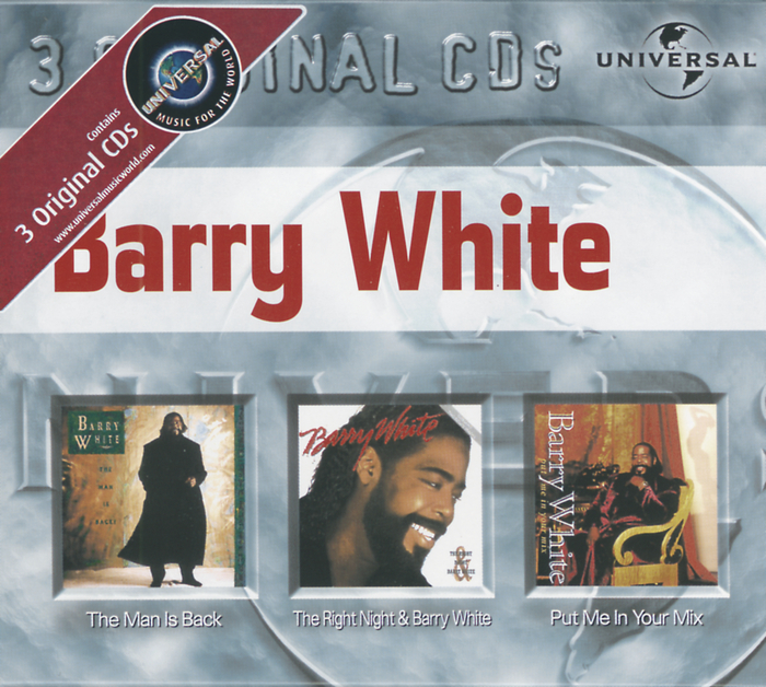 BARRY WHITE - 3 Cd Collection