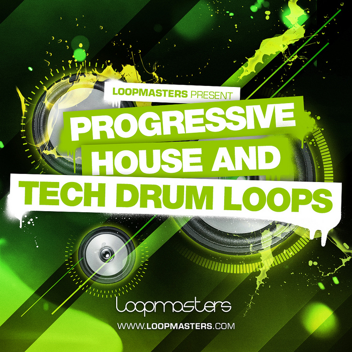 LOOPMASTERS - Progressive House & Tech Drum Loops (Sample Pack WAV/APPLE)