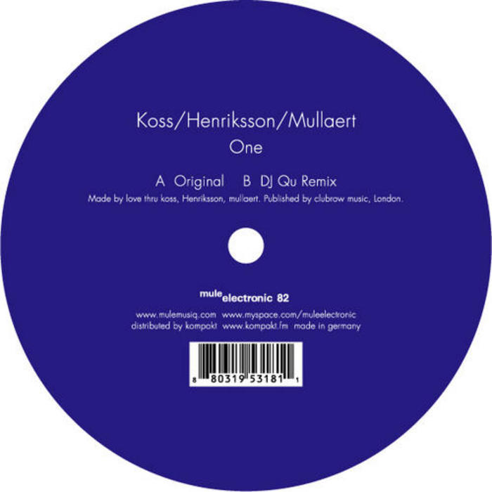 KOSS/HENRIKSSON/MULLAERT - One